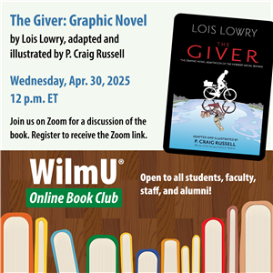 Student Services Calendar - WilmU Online Book Club - "The Giver ...