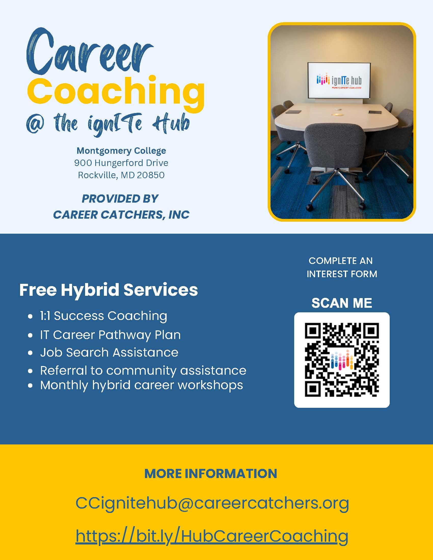 Rockville Campus - Career Coaching Workshop Series