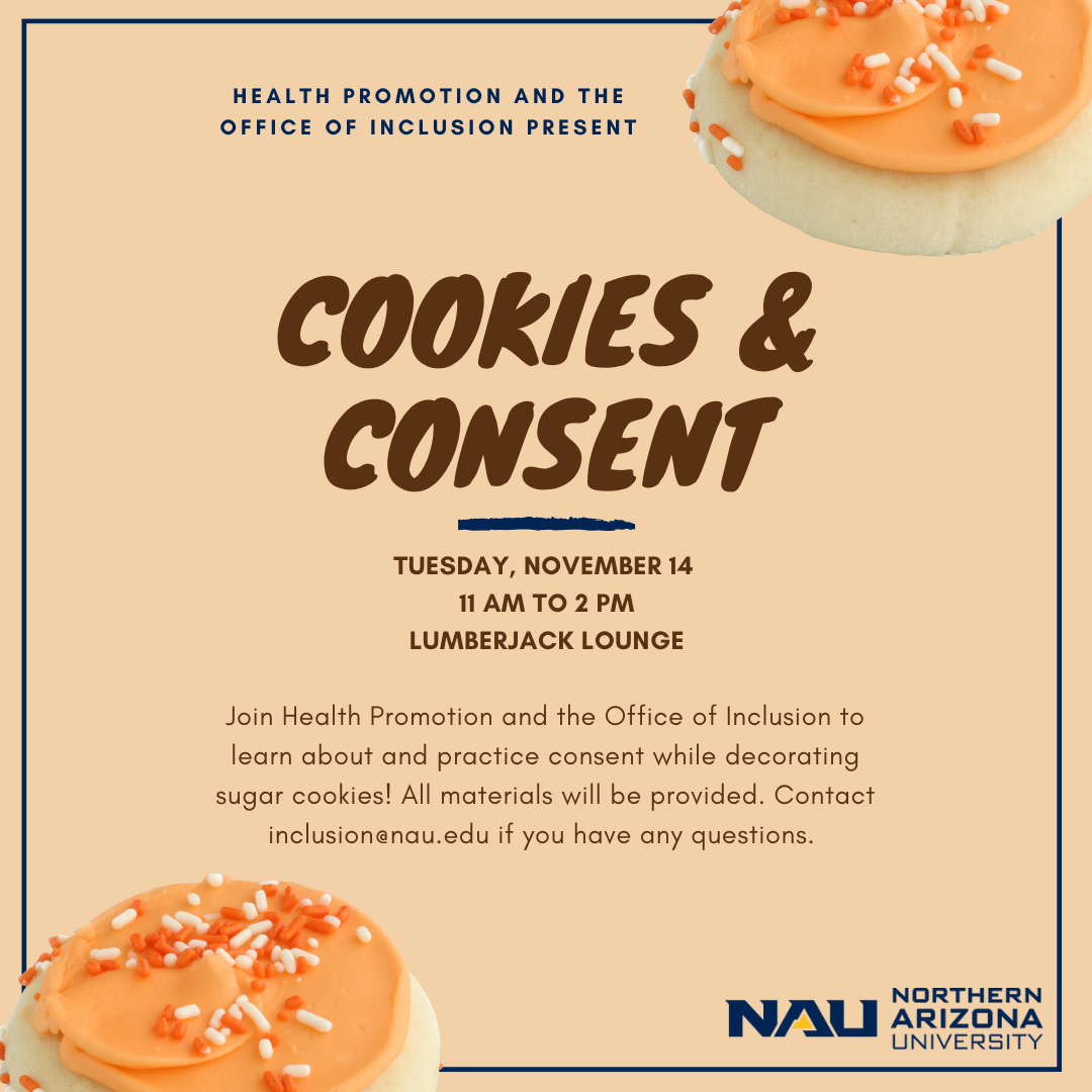 NAU Events - Cookies and Consent