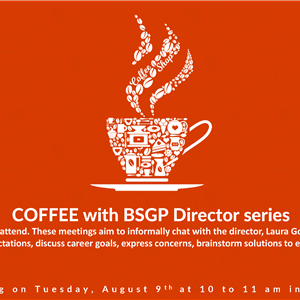 Image for: Coffee with BSGP Director