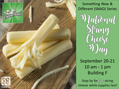 BPCC Events Calendar - SNAD Series: National String Cheese Day