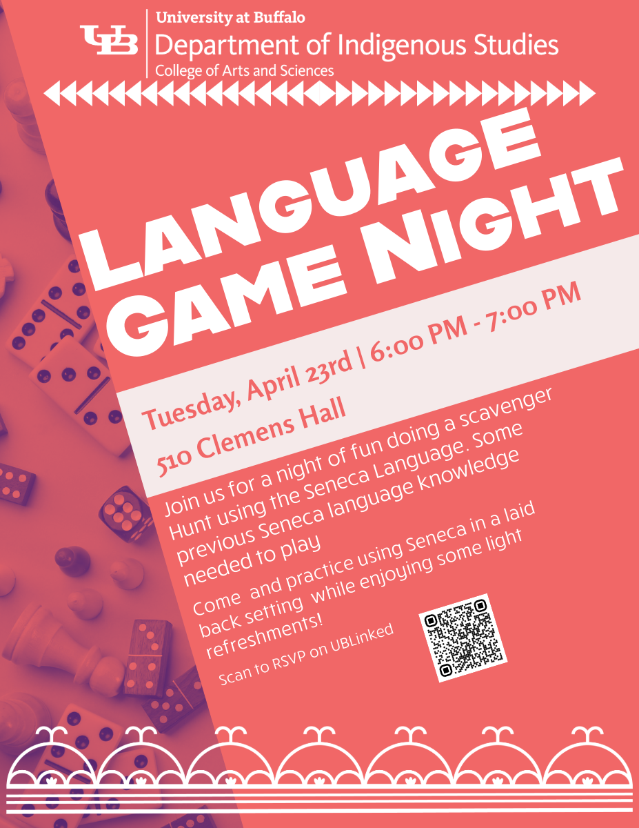 UB Events Calendar - Cancelled - Language Game Night: Scavenger Hunt