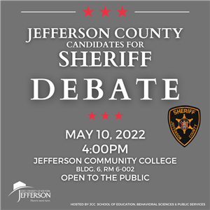SUNY Jefferson Calendar - Jefferson County Sheriff - Candidate DEBATE