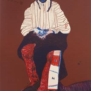 Image for: Tamarind Exhibitions - Fritz Scholder: 1974-1984