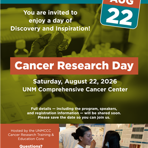 Image for: Cancelled - Cancer Research Day - Save the Date!