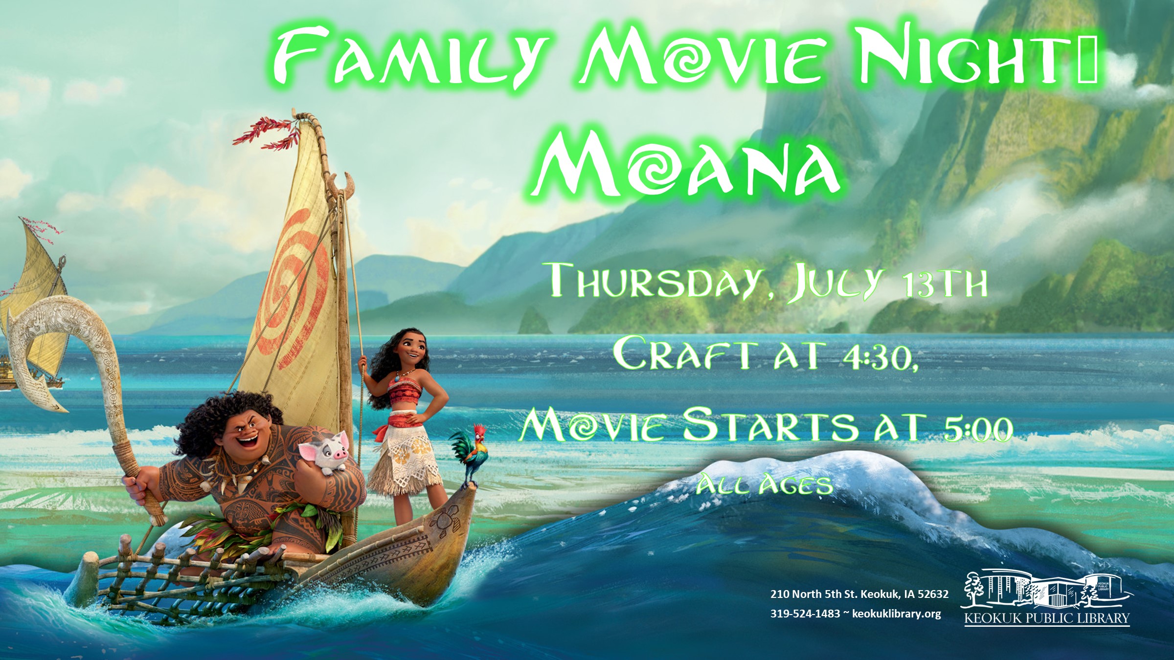 Moana Movie Night + Montunui Sand Cups! - The February Fox