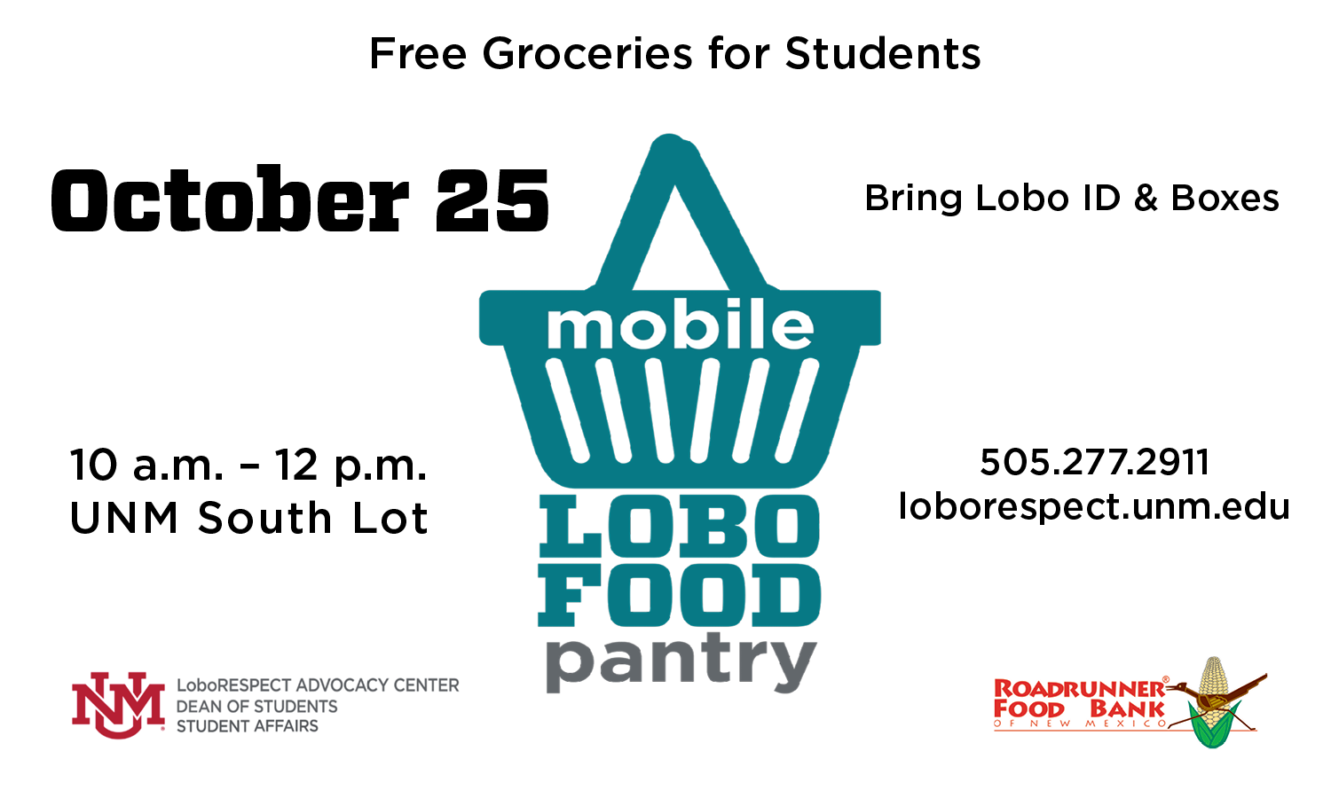 Unm Events Calendar Mobile Lobo Food Pantry