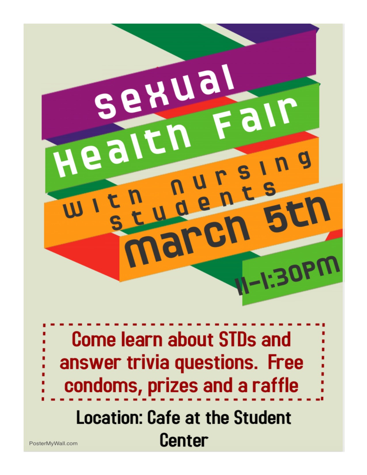 Curry College Event Calendar Sexual Health Fair