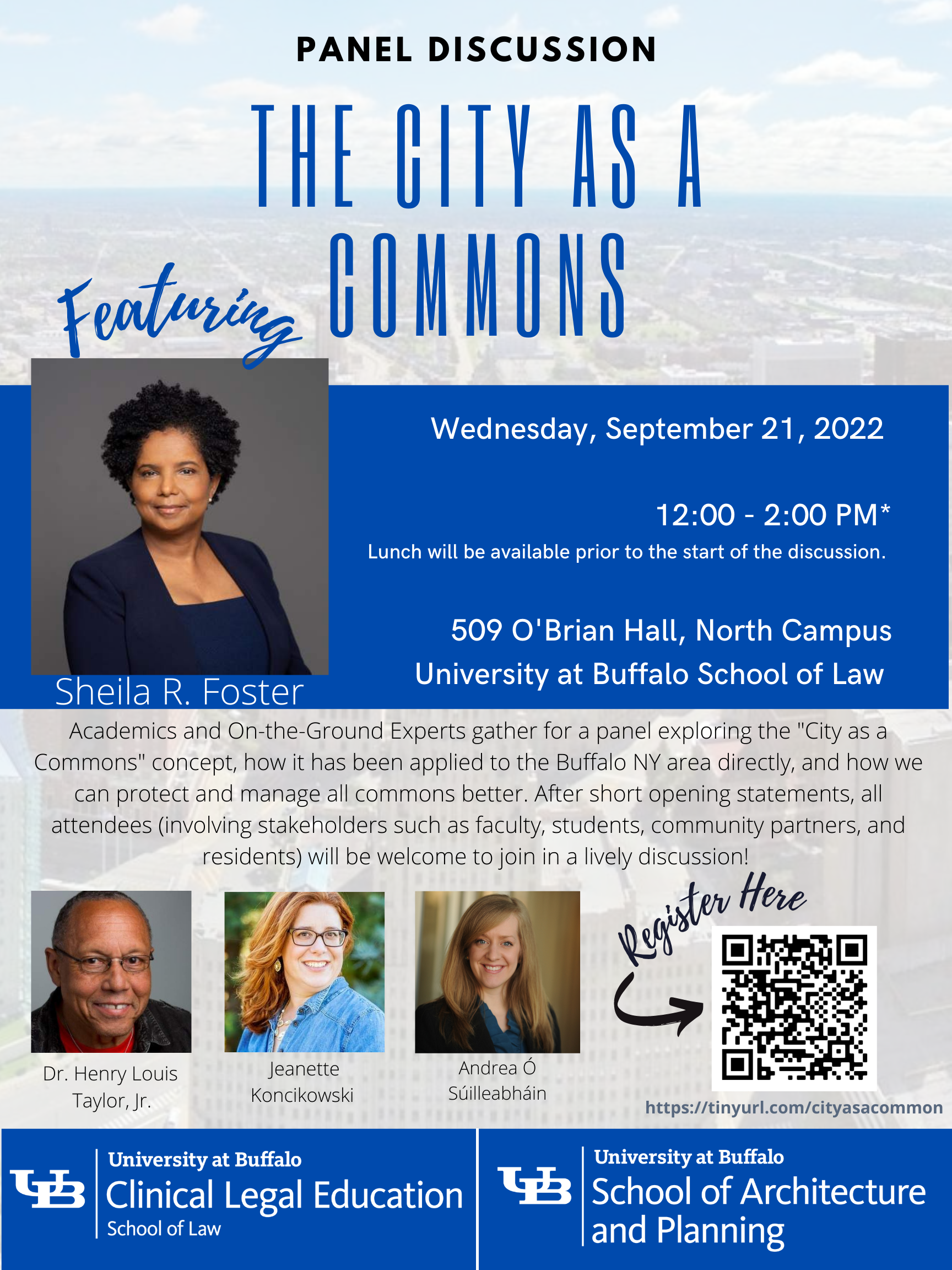 Ub Events Calendar - “City As A Commons” Panel Discussion