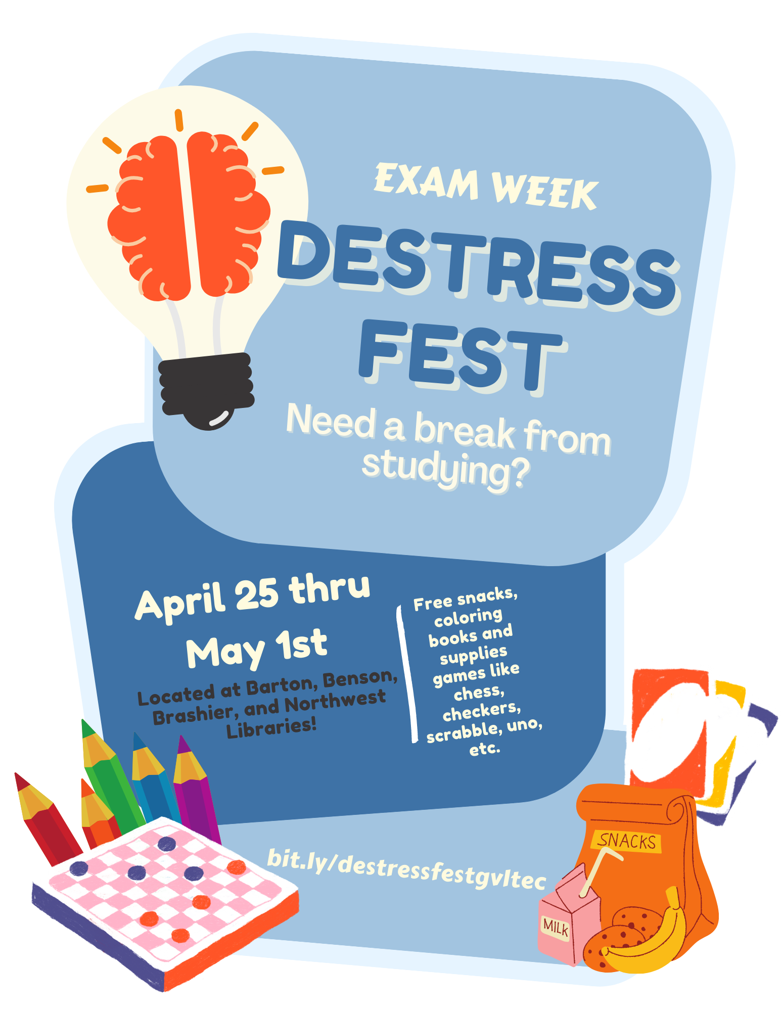 Greenville Technical College - Exam Week De-stress Fest