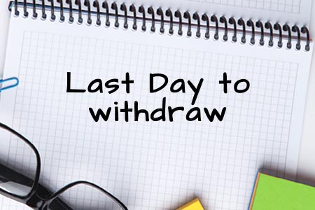 Dallas College - Last Day To Withdraw With a Grade of W (Fall 16-Week