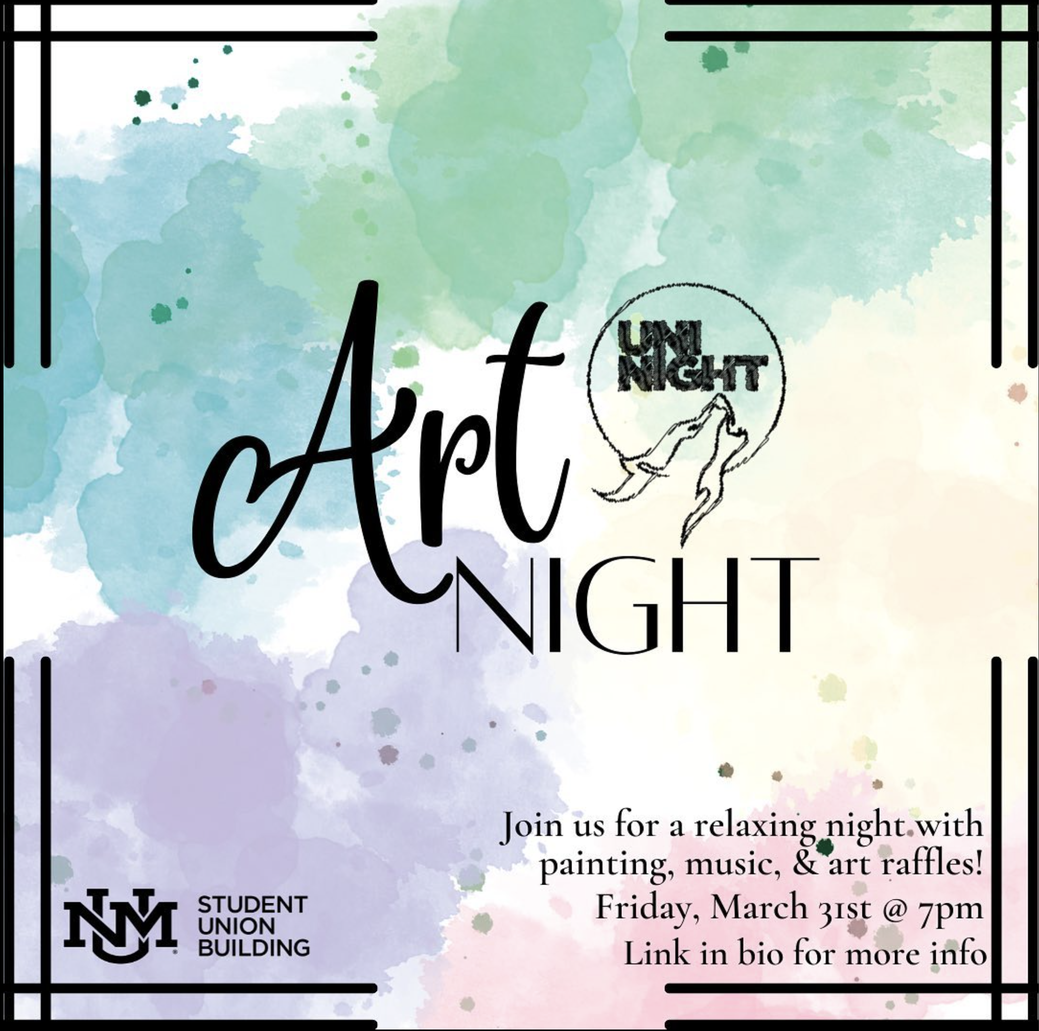 Student Activities - UniNight - Art Night