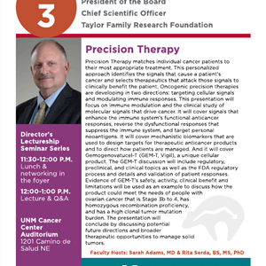 Image for: Director's Lectureship Seminar Series - John Nemunaitis, MD