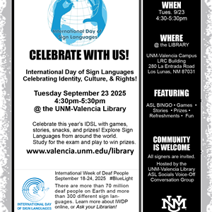 Image for: International Day of Sign Languages
