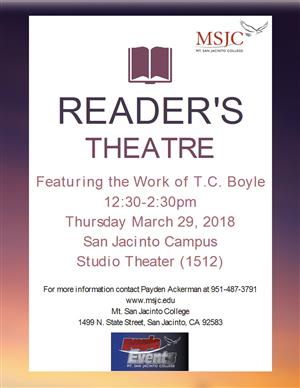 Readers' Theater March 29