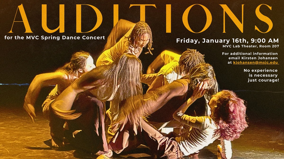 MSJC Events - MVC Spring Dance Concert Auditions
