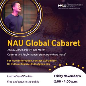 NAU Events - NAU Global Cabaret