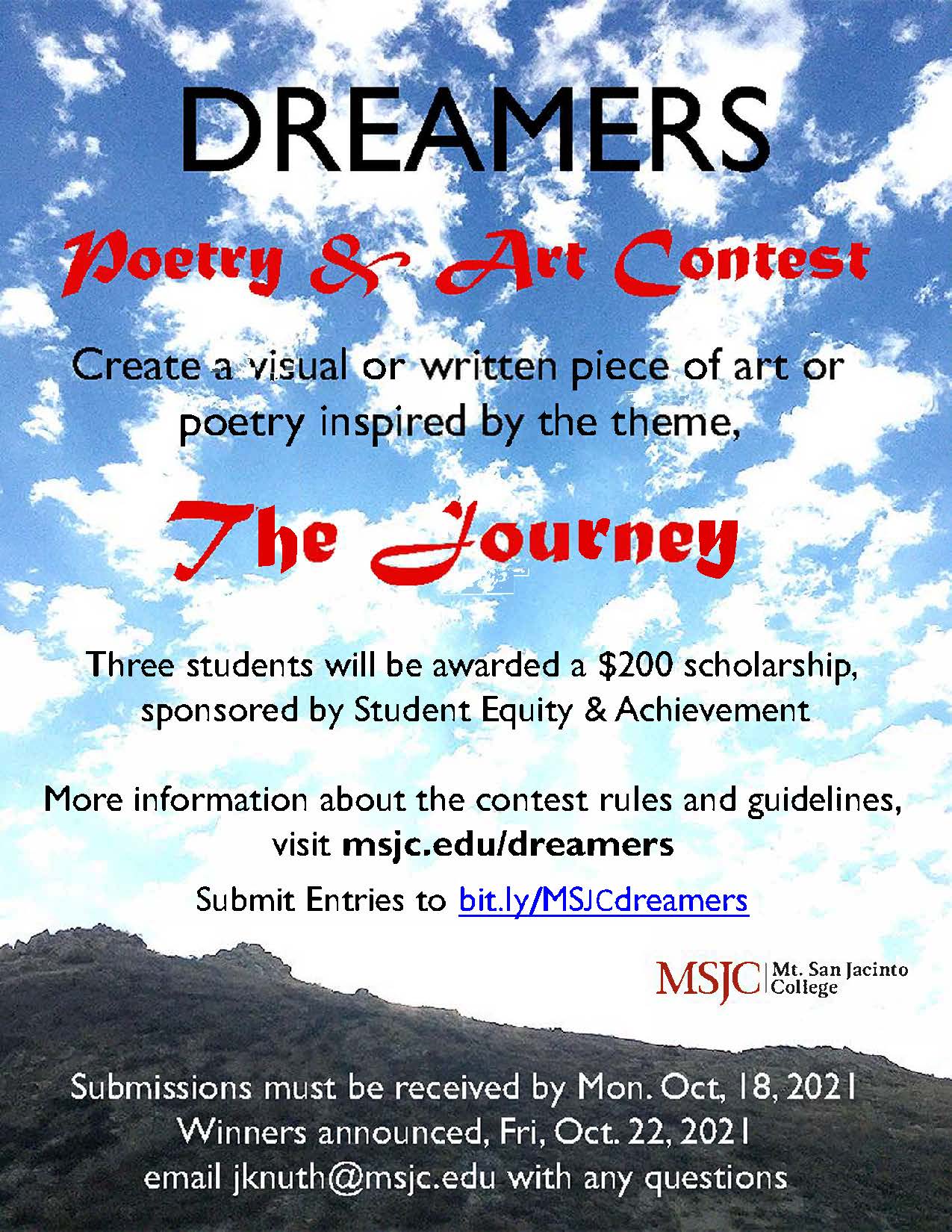Dreamers Poetry & Art Contest