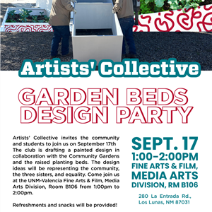 Image for: Artists’ Collective: Garden Beds Design Party