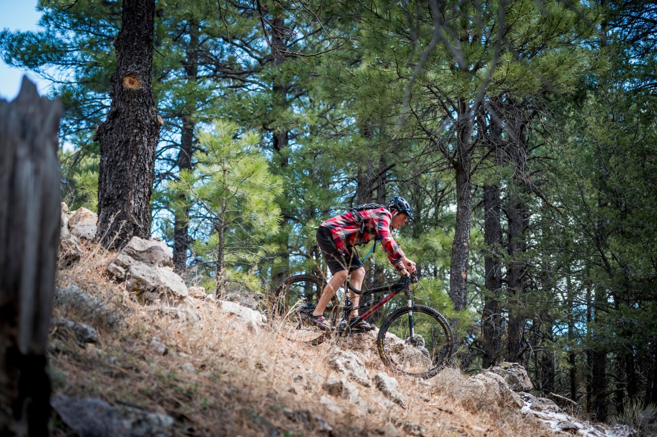 gnar mountain biking