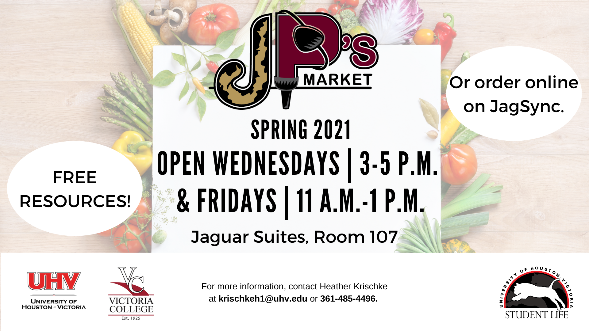 University Of Houston - Victoria - Jp's Market