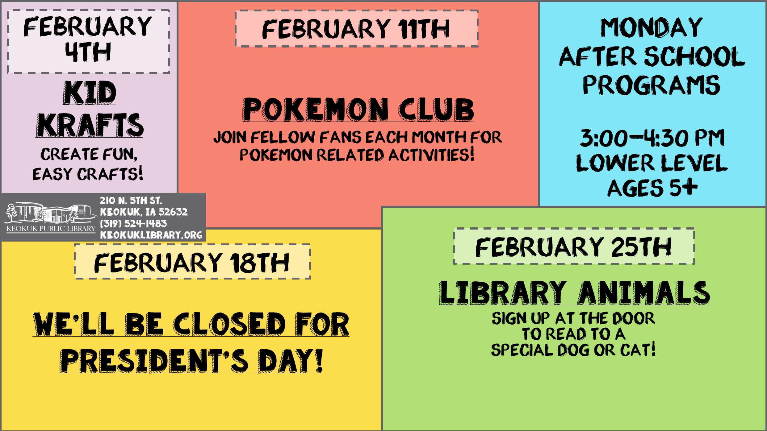 School Library Pokémon Club Application